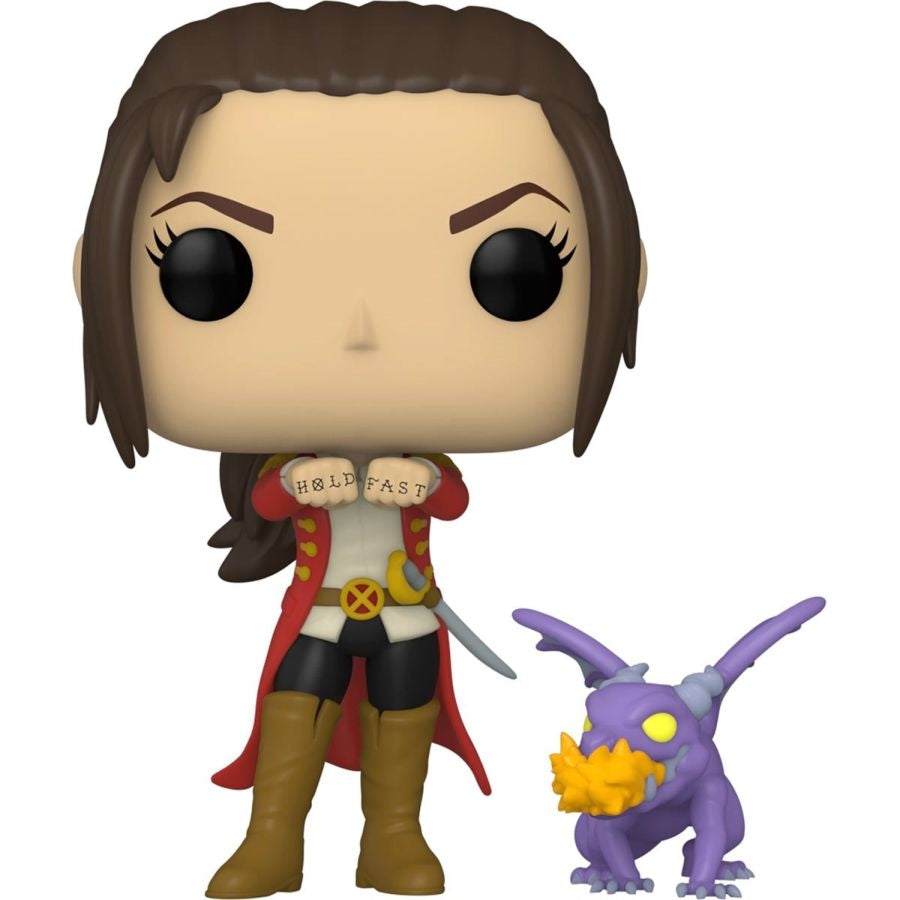 Funko Pop! Vinyl figure of X-Men's Kate Pryde with Lockheed.