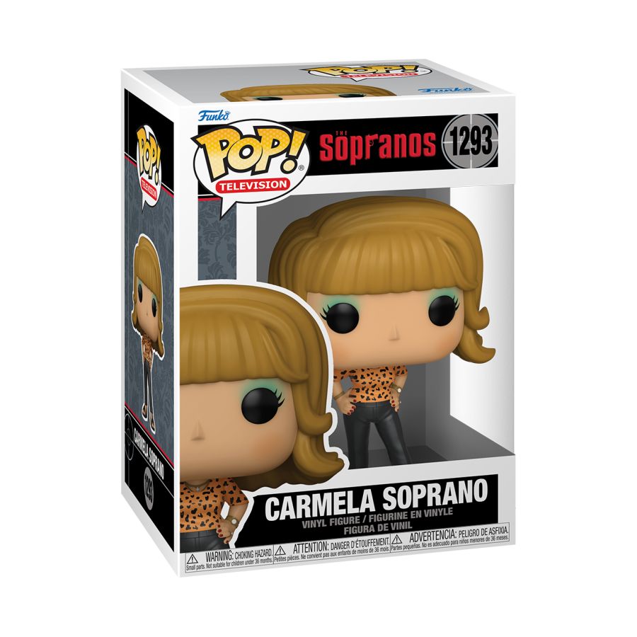 Funko Pop! Vinyl figure of Carmela Soprano.