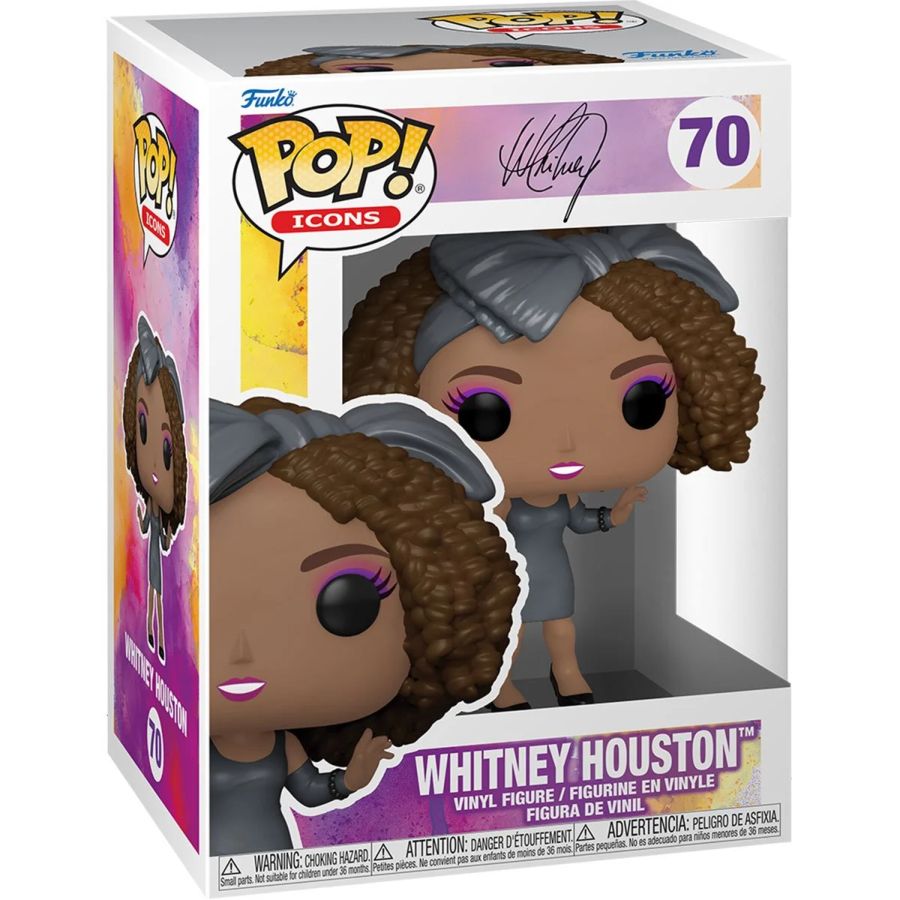 Funko Pop! Vinyl figure of Whitney Houston in How will i know.
