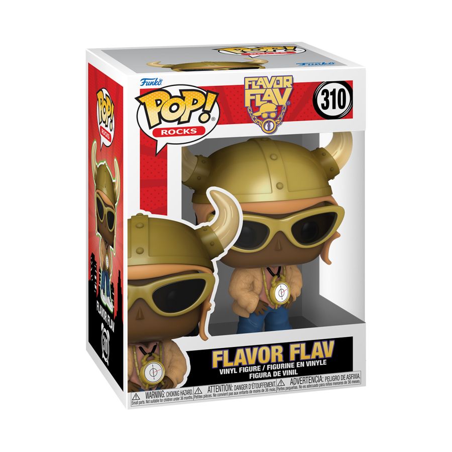 Funko Pop! Vinyl figure of Flavor Flav.
