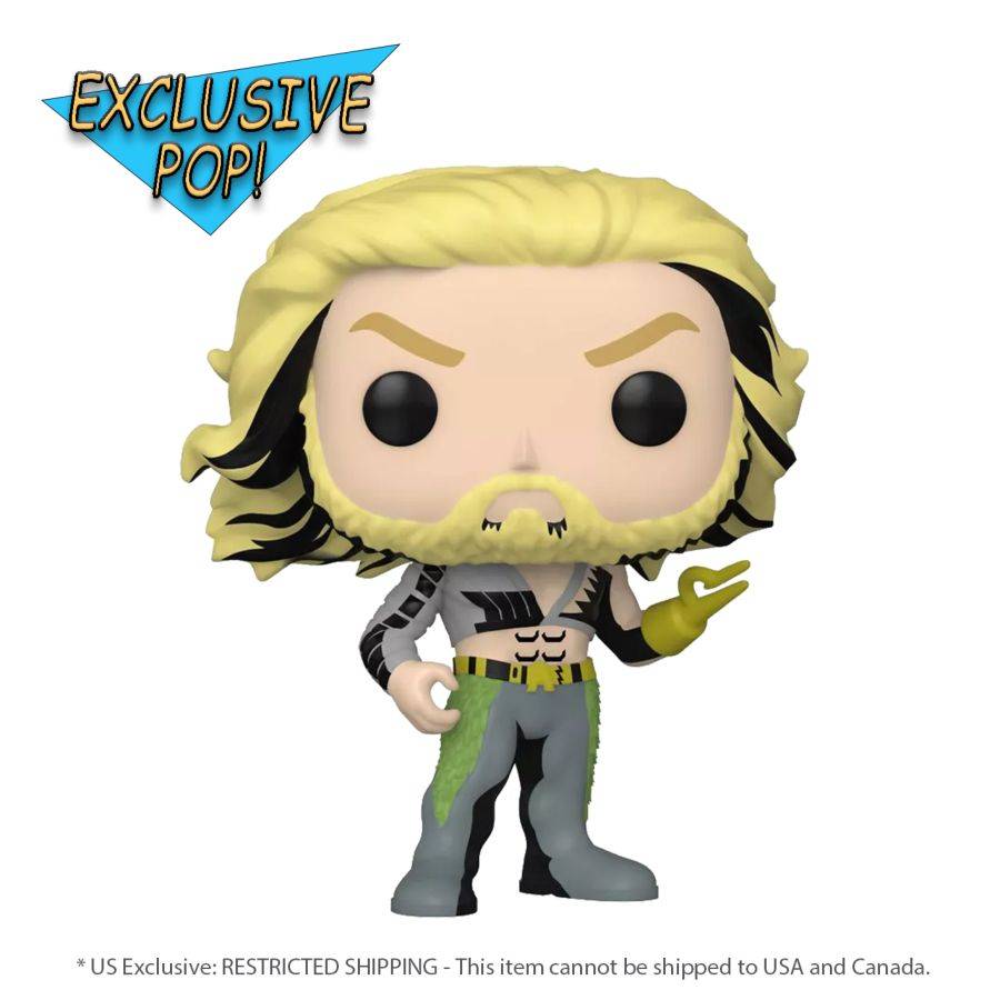 Funko Pop! Vinyl figure of DC Justice League (Comics) character Aquaman.