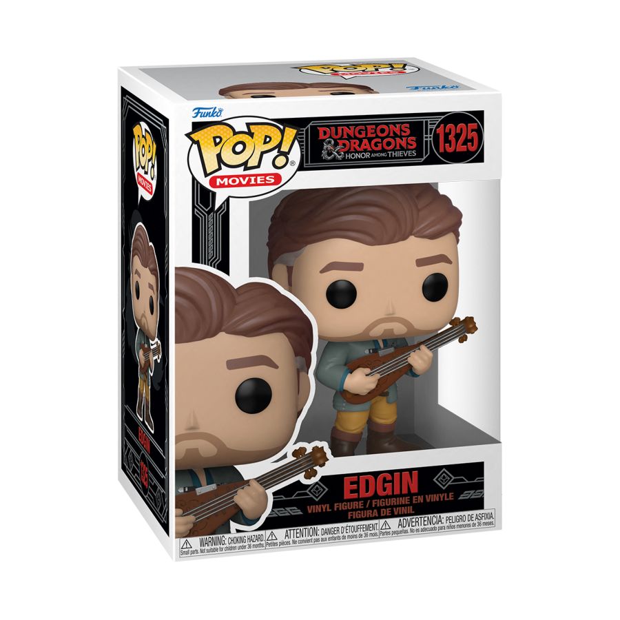 Funko Pop! Vinyl figure of Dungeons & Dragons Honor Among Thieves character Edgin.