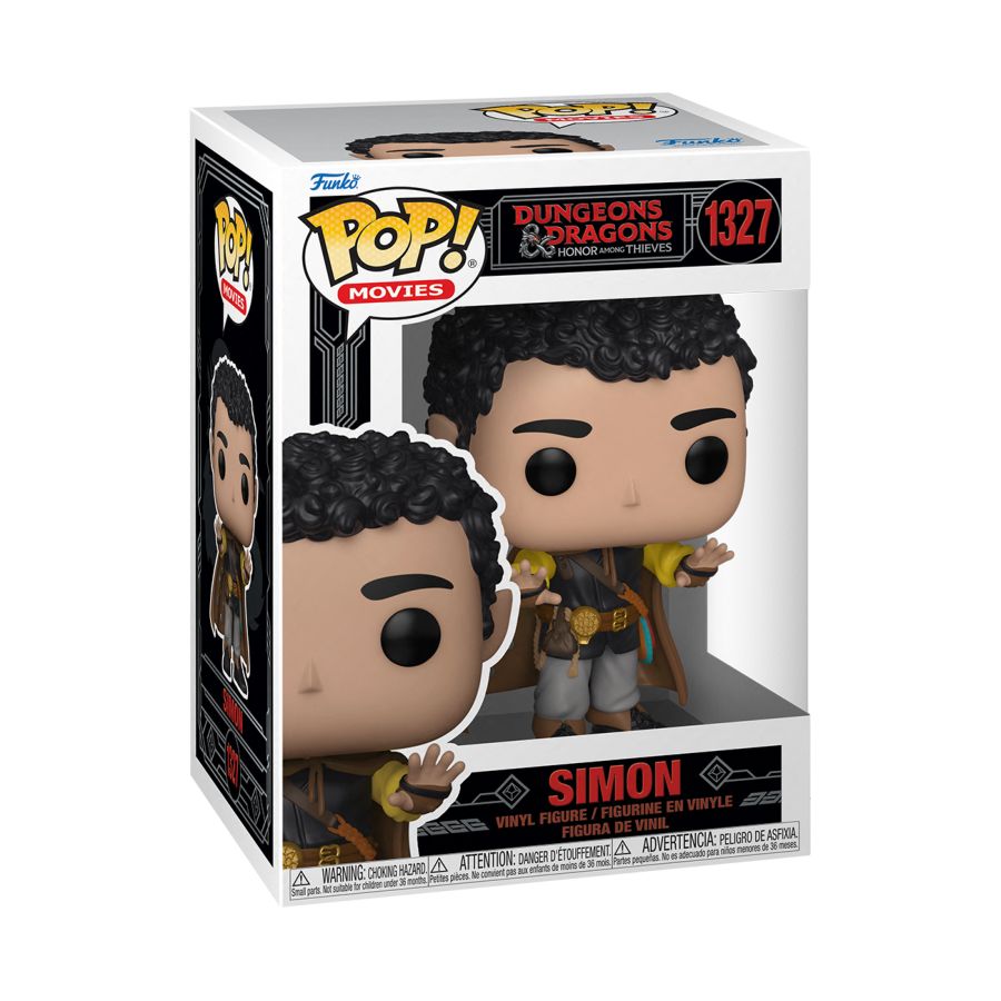 Funko Pop! VInyl figure of Dungeons & Dragons Honor Among Thieves character Simon.