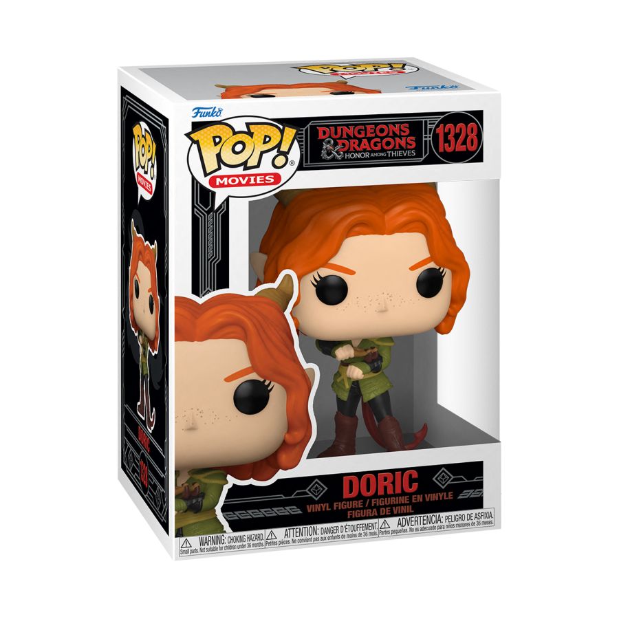 Funko Pop! Vinyl figure of Dungeons & Dragons Honor Among Thieves character Doric.