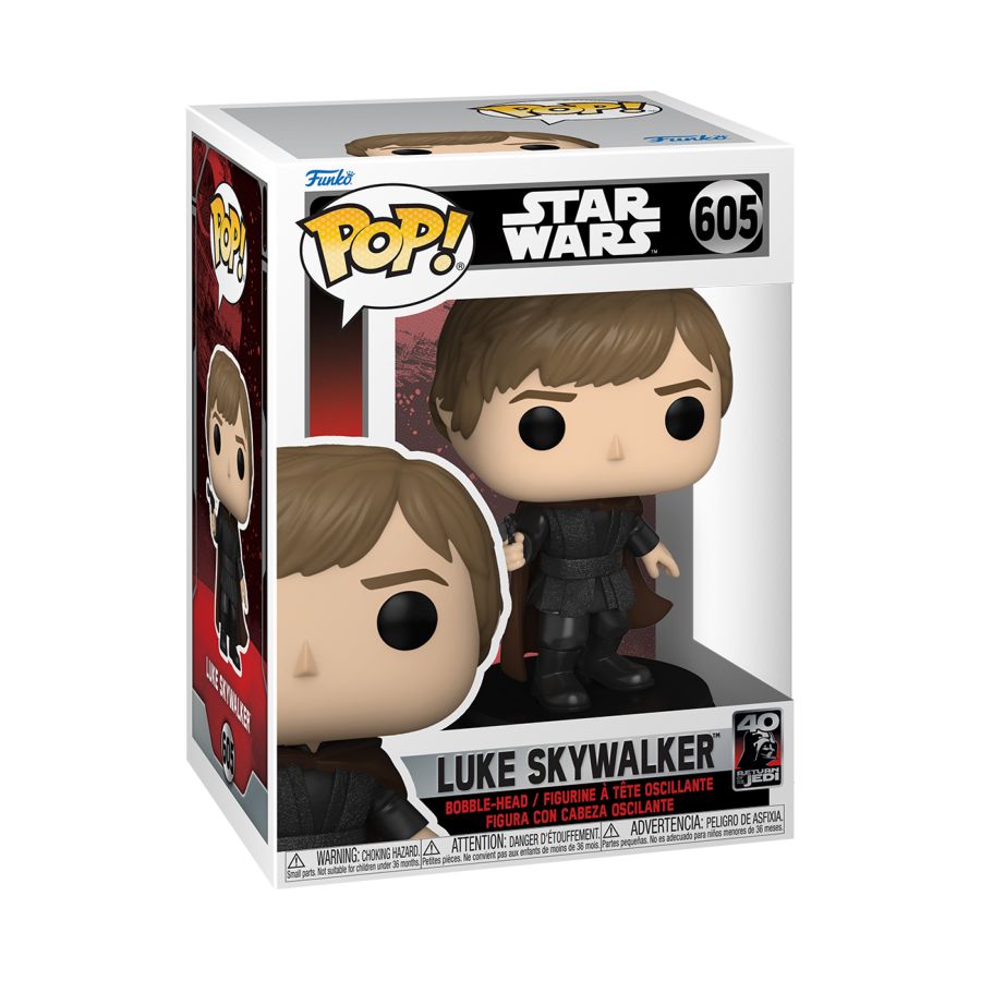 Funko Pop! Vinyl figure of Star Wars Return of the Jedi 40th Anniversary character Luke Skywalker.