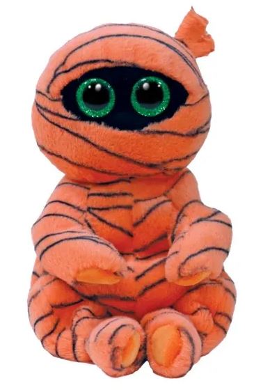 Hocus Pocus the Orange Mummy for Halloween 2022 from TY Beanie Boos.