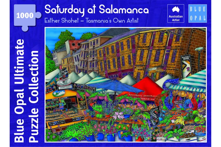 1000 Pieces - Saturday at Salamanca - Blue Opal