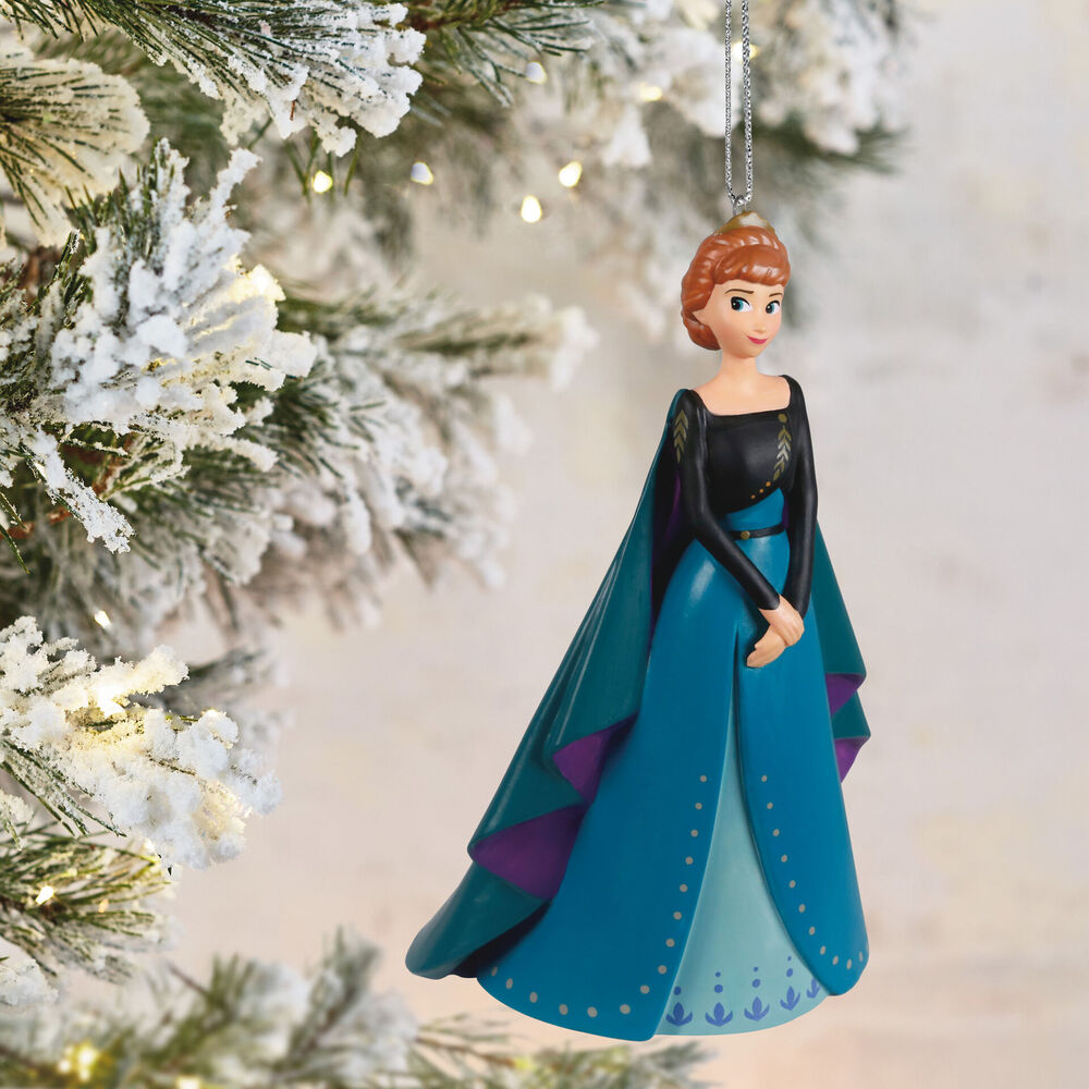 Hallmark Christmas Keepsake Ornaments 2021. Frozen 2's Queen Anna.