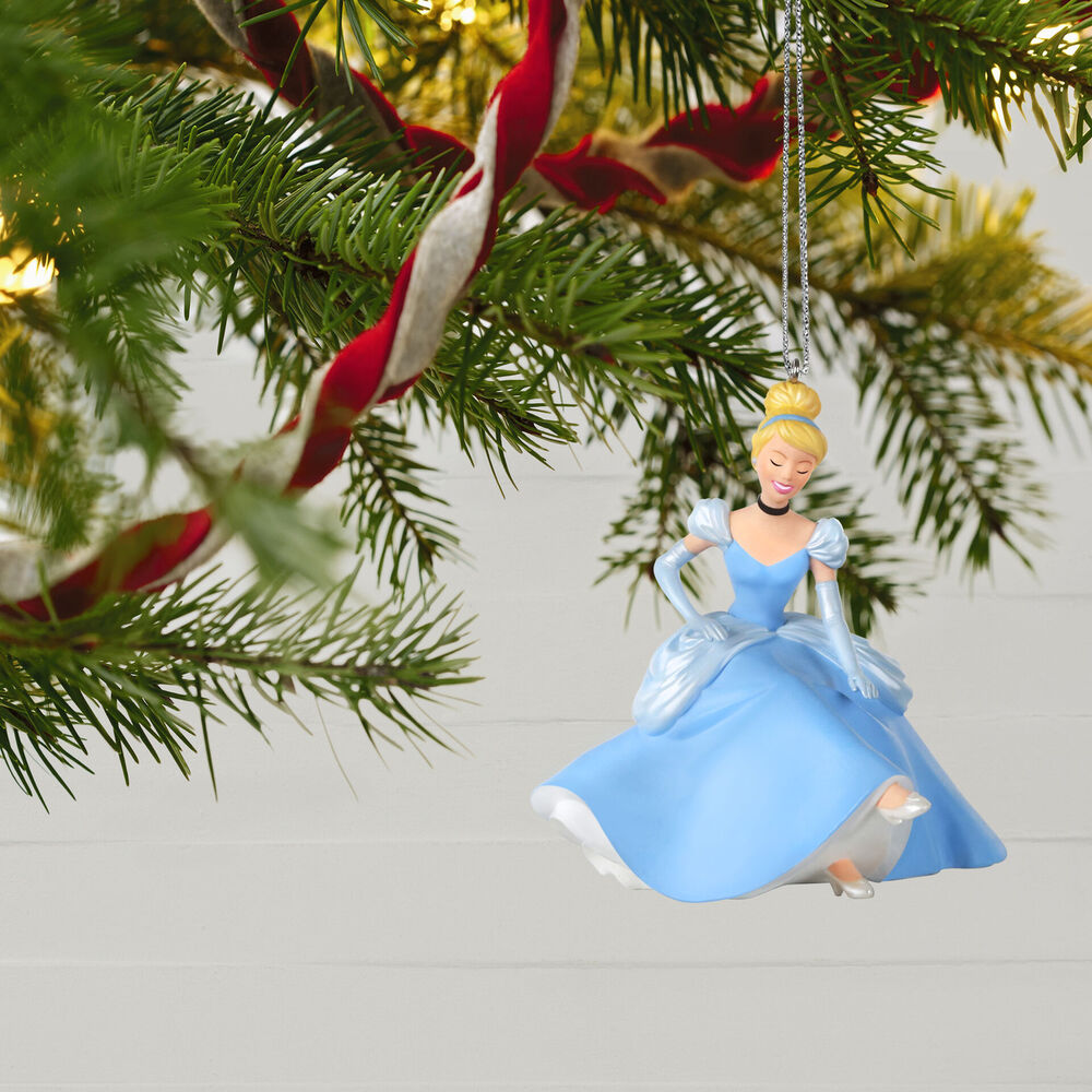 Hallmark Christmas Keepsake Ornaments 2021. Disney's Cinderella, Stepping Out in Style.