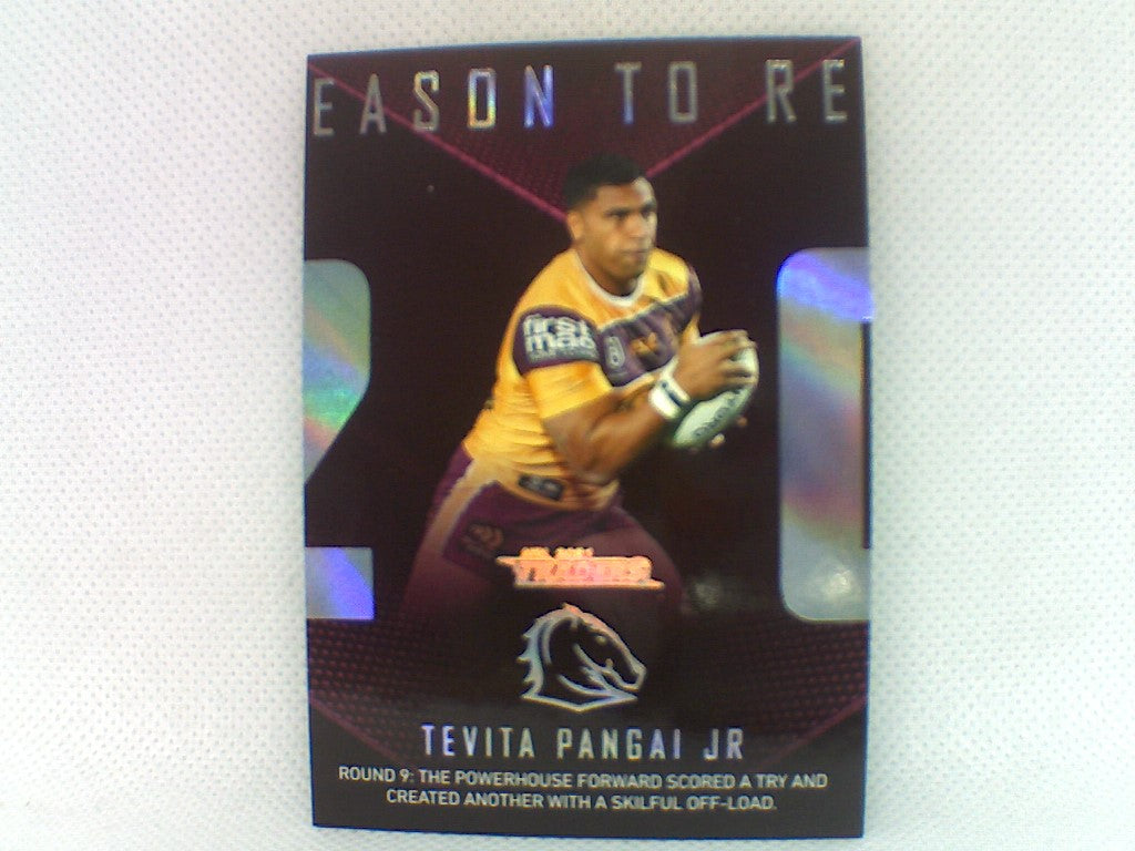 2020 Season to Remember - #2 - Broncos - Tevita Pangai Jr - NRL Traders 2021