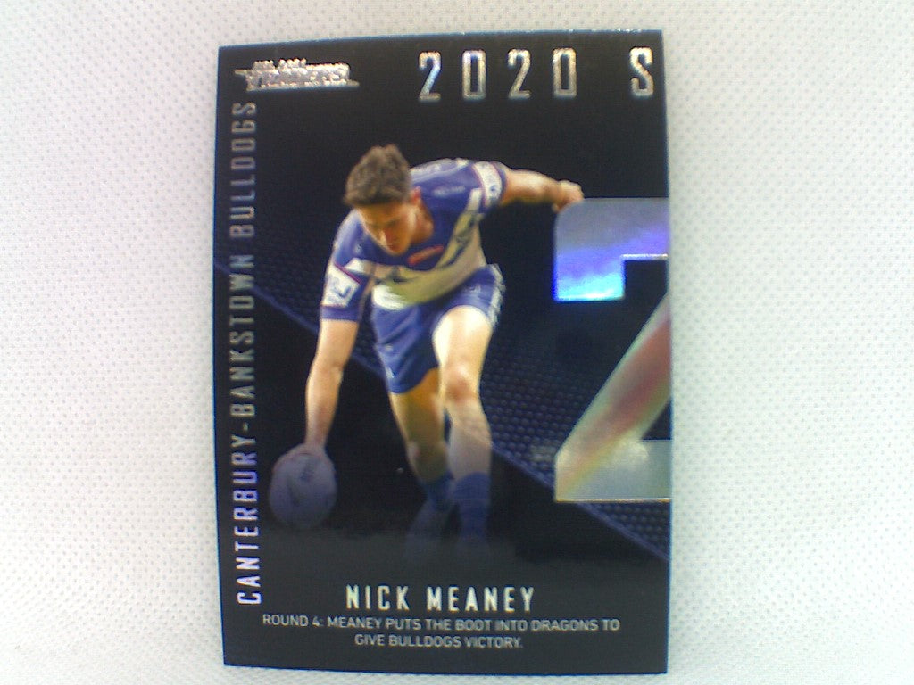 2020 Season to Remember - #7 - Bulldogs - Nick Meaney - NRL Traders 2021