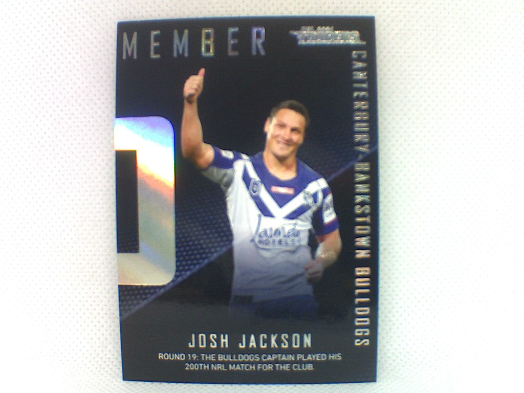 2020 Season to Remember - #9 - Bulldogs - Josh Jackson - NRL Traders 2021