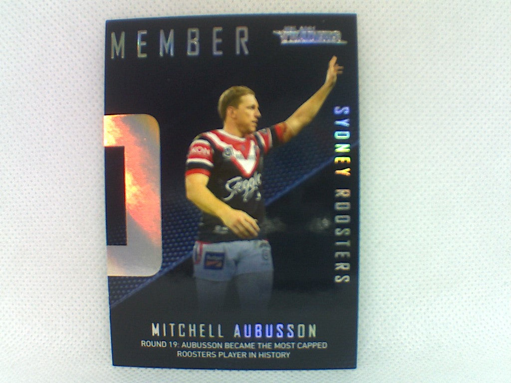 2020 Season to Remember - #42 - Roosters - Mitchell Aubusson - NRL Traders 2021