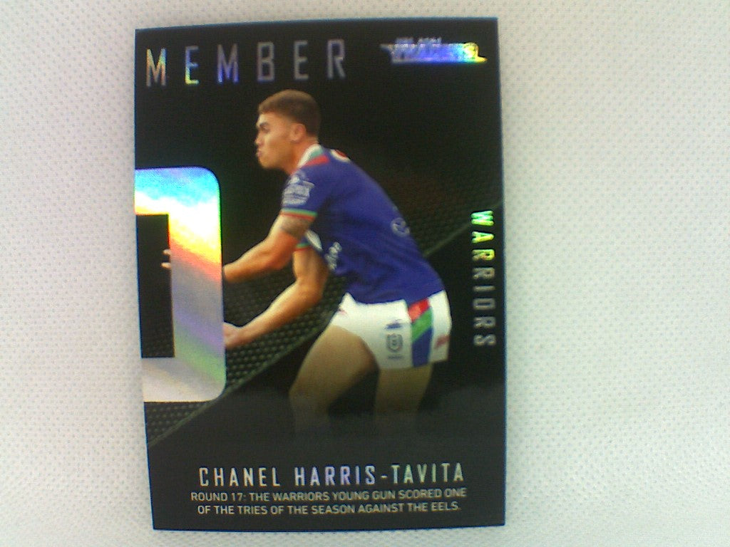 2020 Season to Remember - #45 - Warriors - Chanel Harris-Tavita - NRL Traders 2021