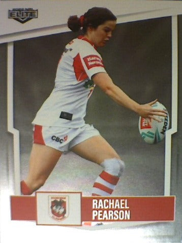 Rachael Pearson from the St George Illawarra Dragons from the NRLW insert series of 2022 NRL Elite trading cards.