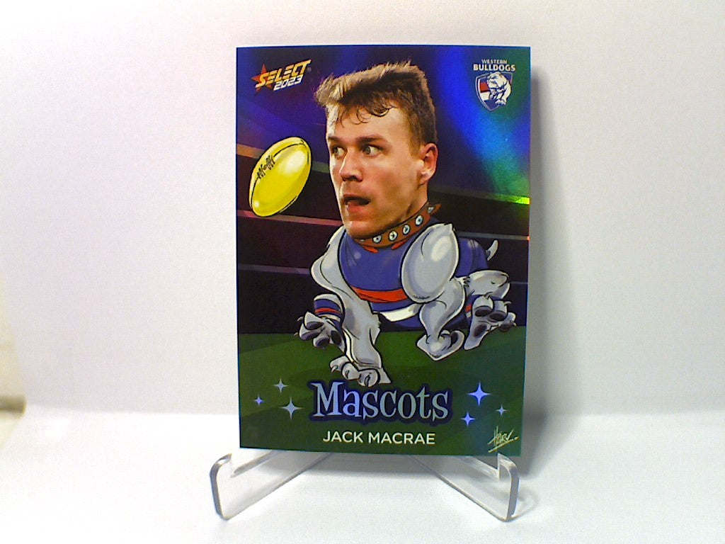 2023 AFL Footy Stars - Mascots - M88 - Jack Macrae - Bulldogs