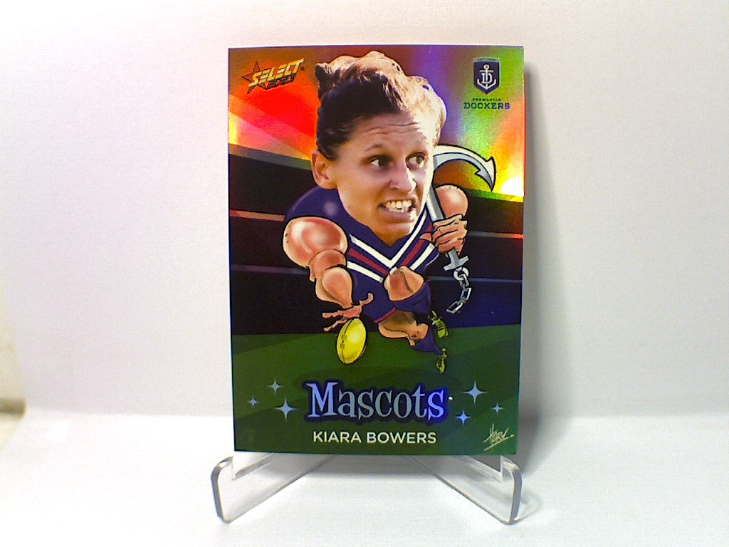 2023 AFL Footy Stars - Mascots - M101 - Kiara Bowers - Dockers - AFLW