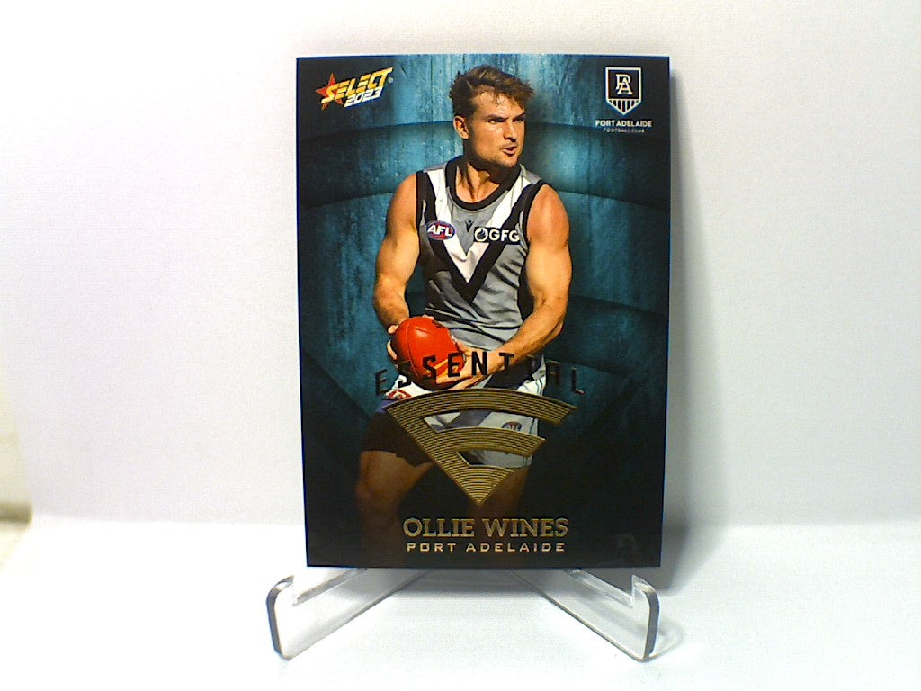2023 AFL Footy Stars - Essential - E65 - Ollie Wines - Port Adelaide