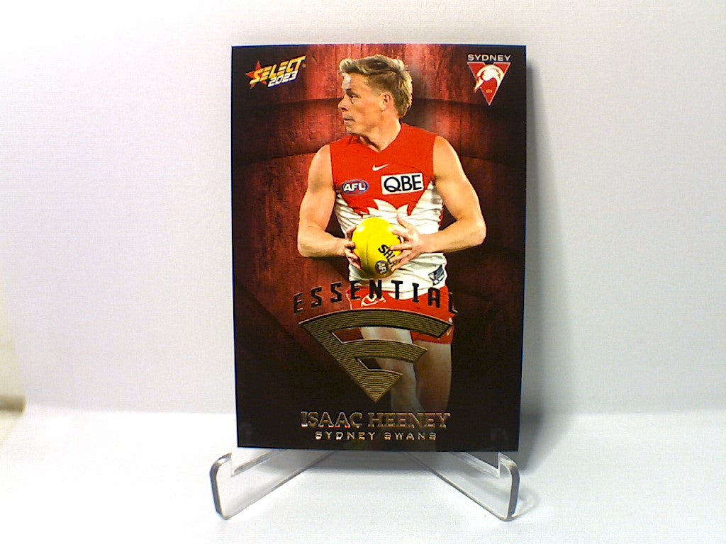 2023 AFL Footy Stars - Essential - E77 - Isaac Heeney - Swans