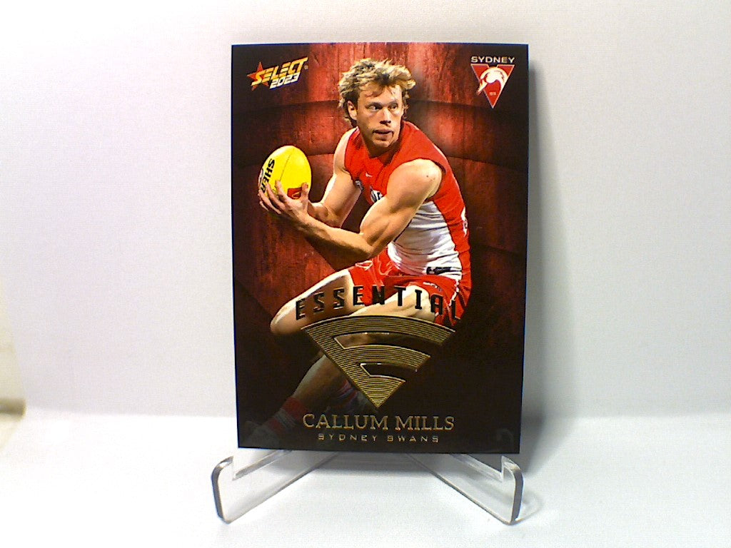 2023 AFL Footy Stars - Essential - E78 - Callum Mills - Swans