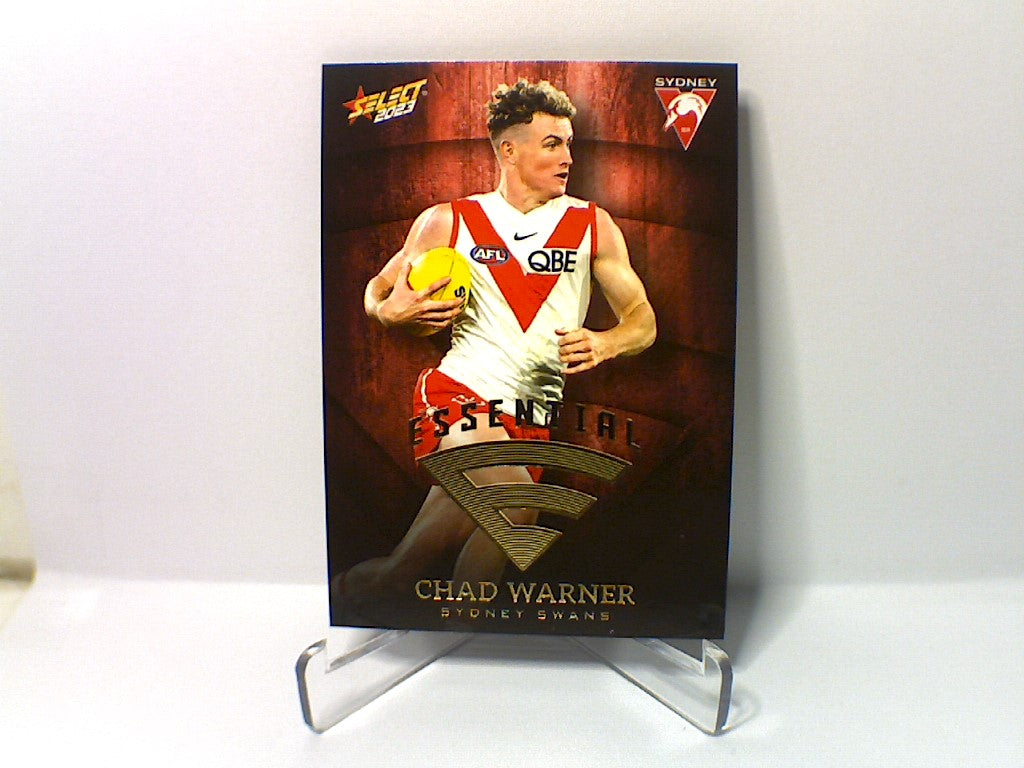 2023 AFL Footy Stars - Essential - E80 - Chad Warner - Swans