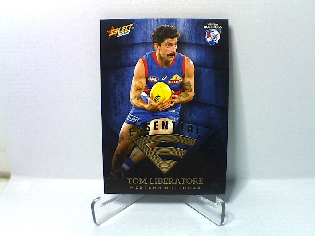 2023 AFL Footy Stars - Essential - E88 - Tom Liberatore - Bulldogs