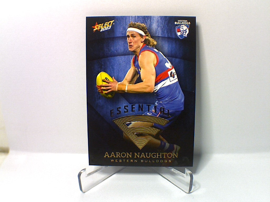 2023 AFL Footy Stars - Essential - E89 - Aaron Naughton - Bulldogs