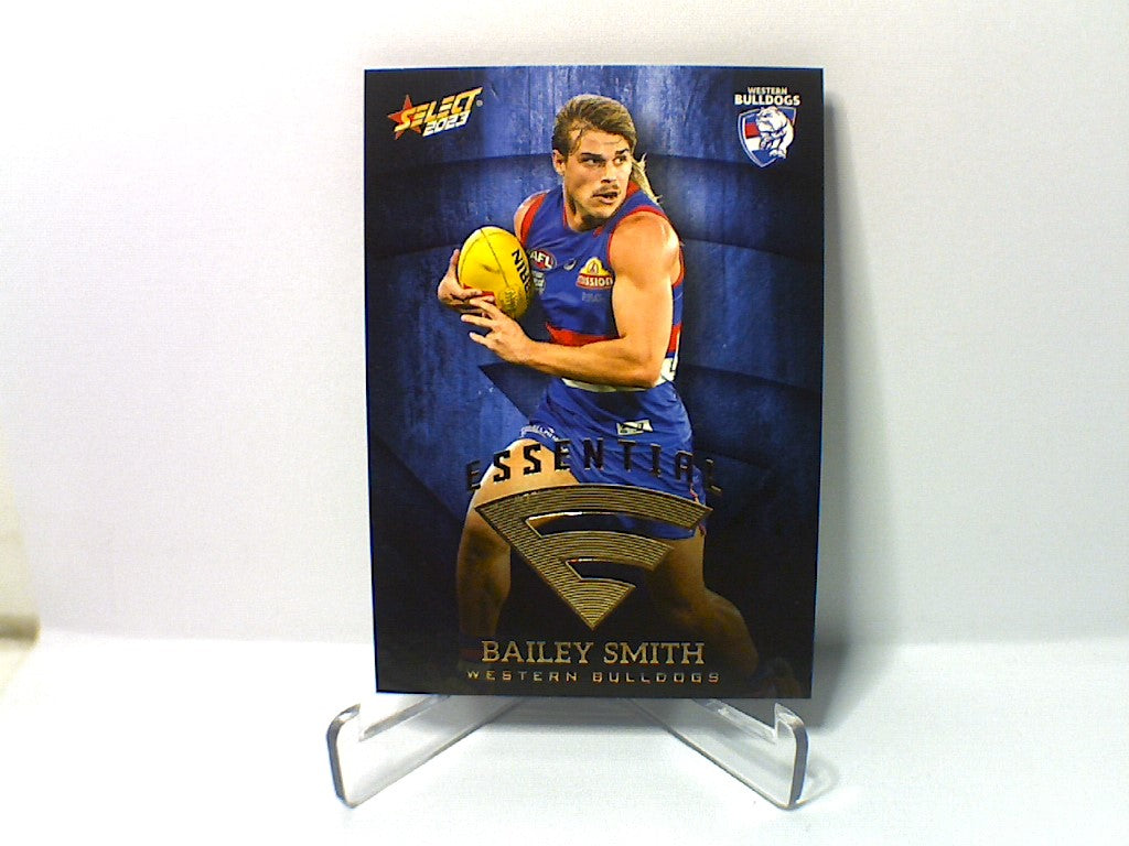 2023 AFL Footy Stars - Essential - E90 - Bailey Smith - Bulldogs