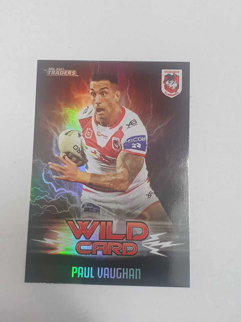 2021 Wildcards - #39 - Dragons - Paul Vaughan - NRL Traders 2021