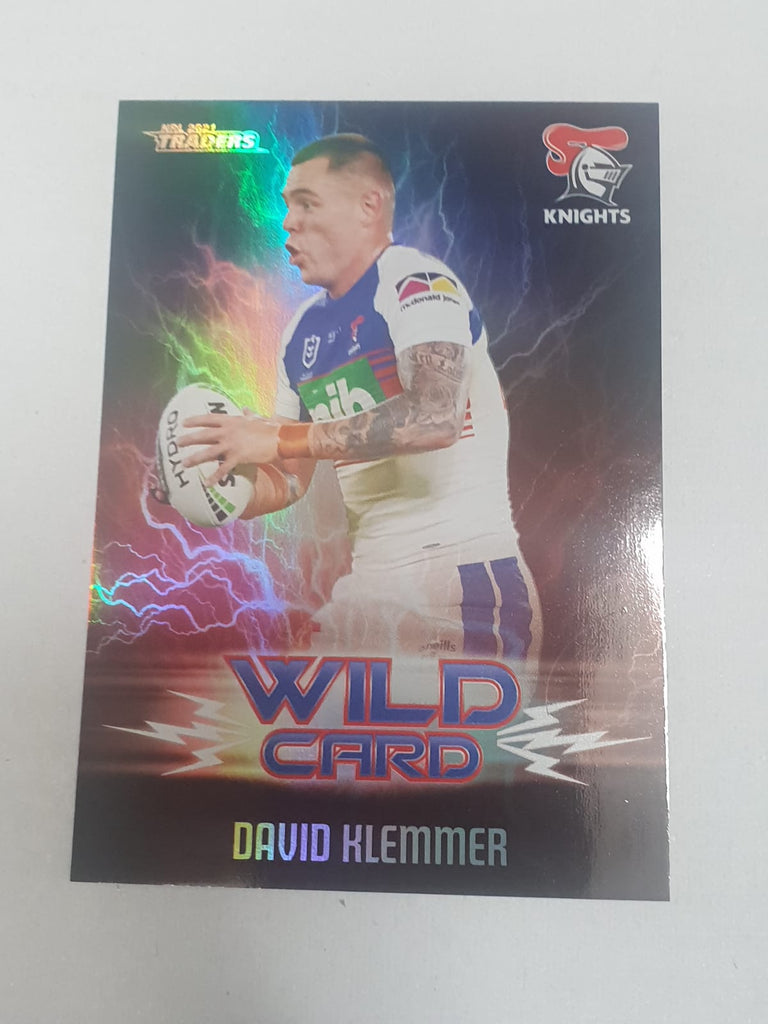 2021 Wildcards - #22 - Knights - David Klemmer - NRL Traders 2021