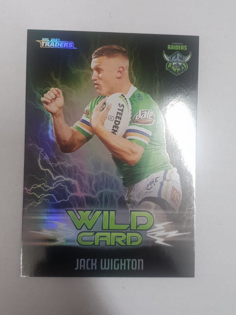 2021 Wildcards - #6 - Raiders - Jack Wighton - NRL Traders 2021