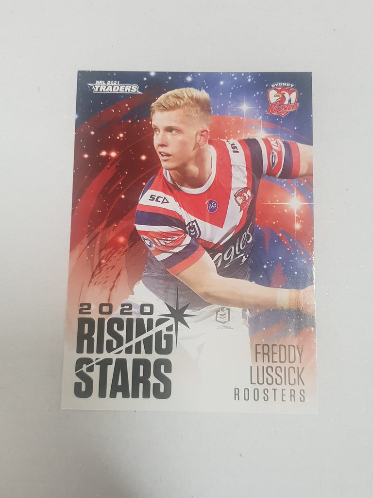 2020 Rising Stars - #41 - Roosters - Freddy Lusick - NRL Traders 2021
