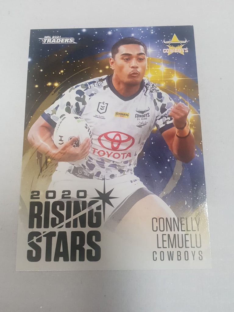 2020 Rising Stars - #26 - Cowboys - Connelly Lemuelu - NRL Traders 2021