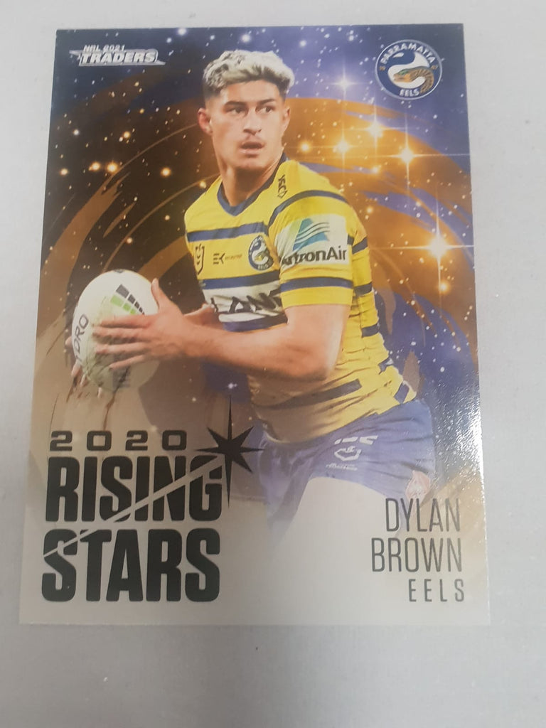 2020 Rising Stars - #28 - Eels - Dylan Brown - NRL Traders 2021