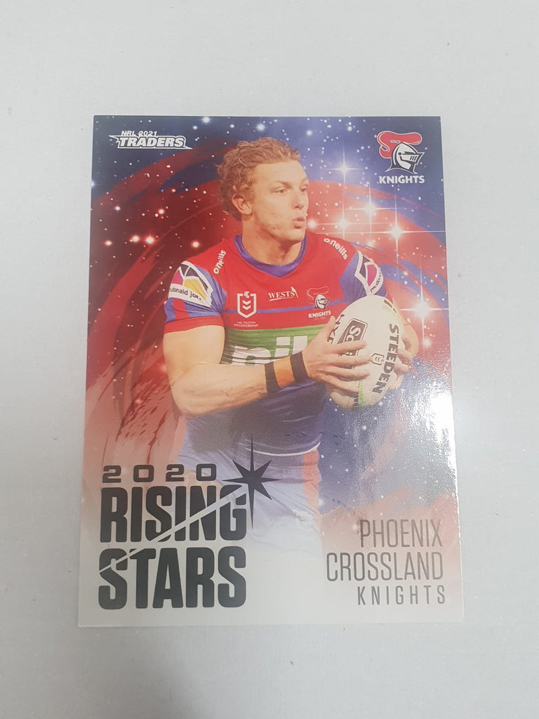 2020 Rising Stars - #23 - Knights - Phoenix Crossland - NRL Traders 2021