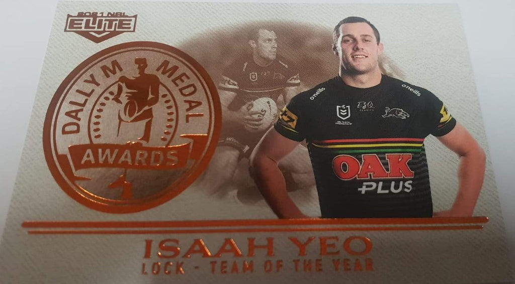 2020 Dally M Awards - DM9 - Isaah Yeo - Penrith Panthers - 2021 Elite NRL