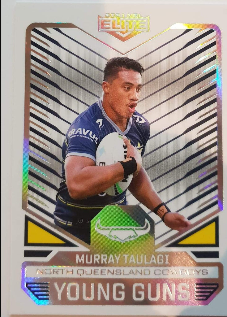 Young Guns White - YG18 - Murray Taulagi - Cowboys - 2021 Elite NRL