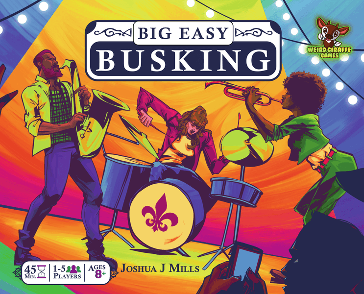 Big Easy Busking board game.