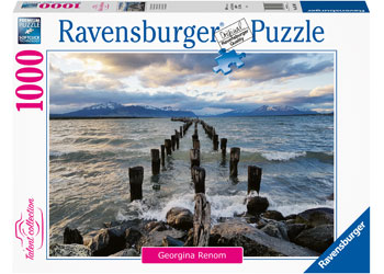 Ravensburger 1000 piece jigsaw puzzle, Puerto Natales Chile.