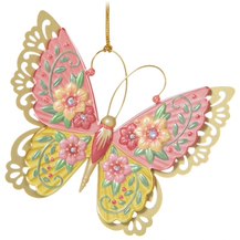 Hallmark 2021 Keepsake Christmas Ornament of Brilliant Butterflies.